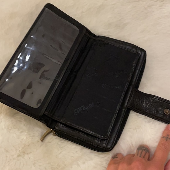 Fossil 1954 Black Leather two-in-one multi pocket wallet 😎🔥 - Picture 10 of 17